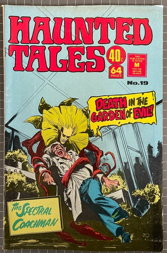 HAUNTED TALES #19 [MURRAY PUBLISHING] AUSTRALIAN HORROR COMIC 1976