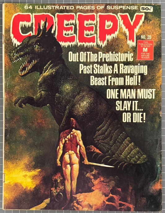 CREEPY #20 [MURRAY PUBLISHERS] AUSTRALIAN HORROR COMIC 1977