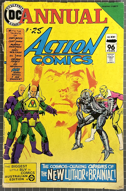 ACTION COMICS ANNUAL [FEDERAL PUBLISHING] AUSTRALIAN DC 1984