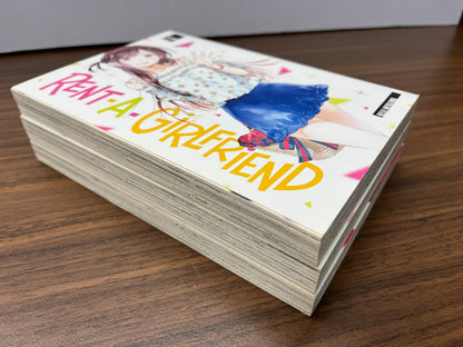 Rent-A-Girlfriend Manga Volumes 1, 2 & 3 (English) by Reiji Miyajima