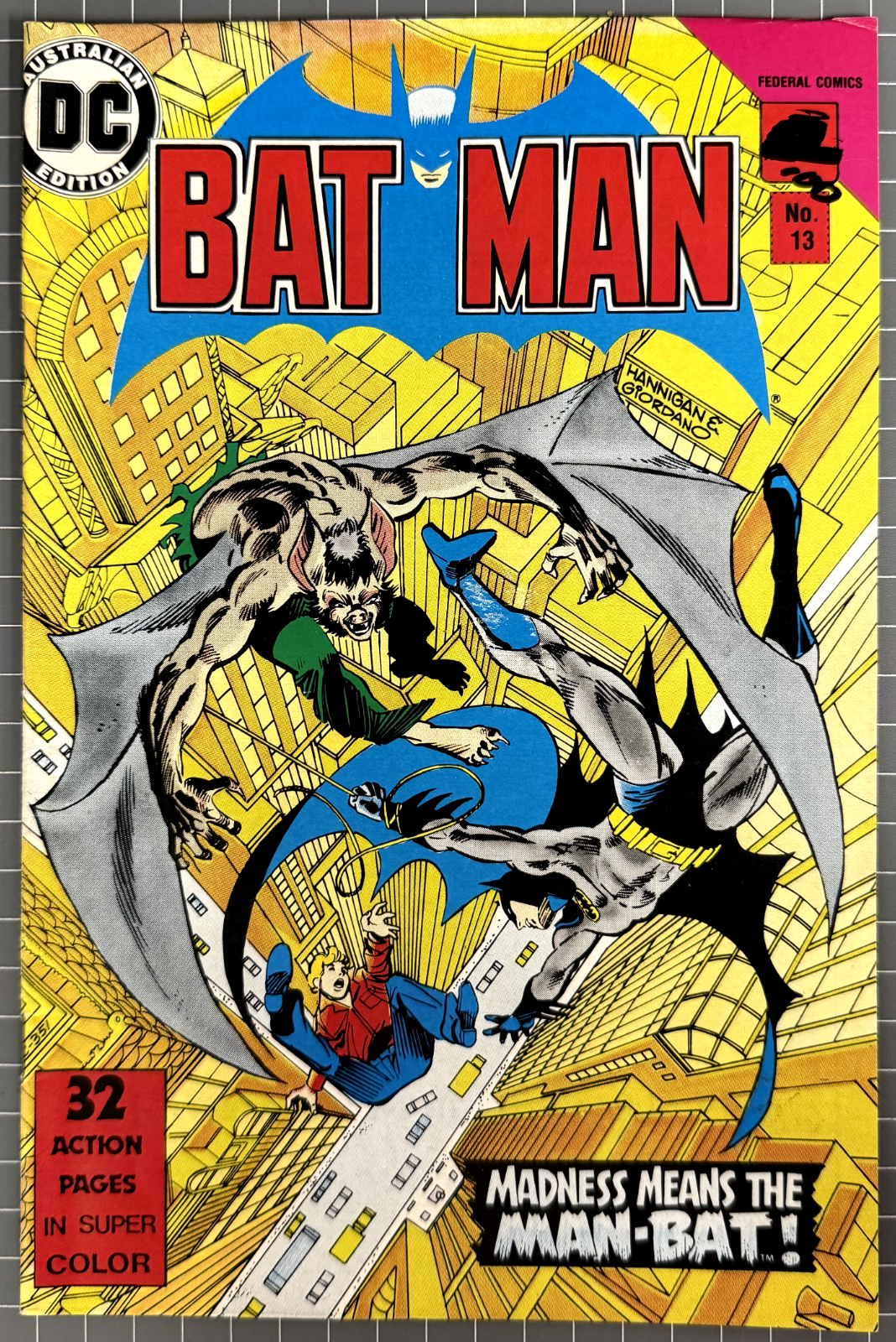 BATMAN #13 [FEDERAL COMICS] AUSTRALIAN DC 1985