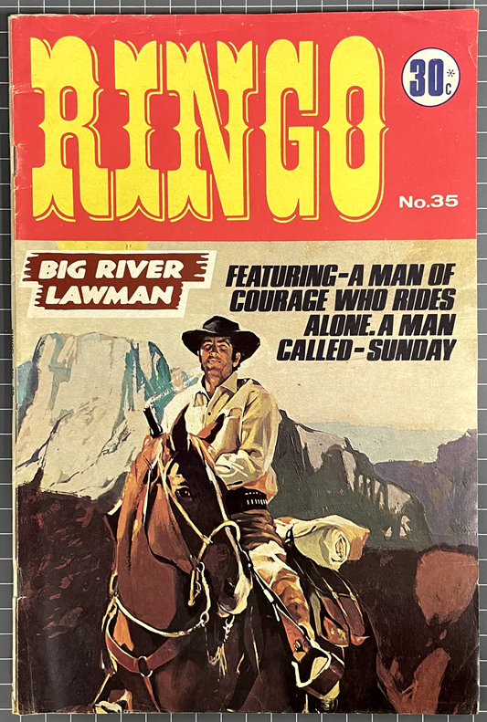 RINGO #35 [MURRAY PUBLISHING] AUSTRALIAN WESTERN COMIC 1975