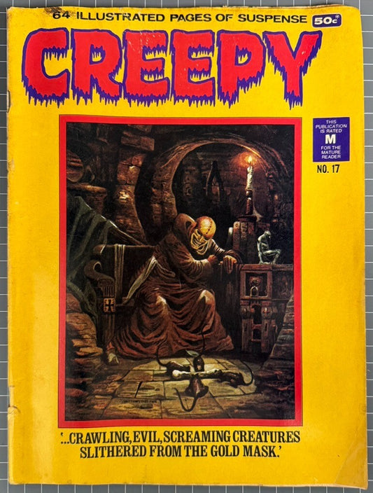CREEPY #17 [MURRAY PUBLISHERS] AUSTRALIAN HORROR COMIC 1976