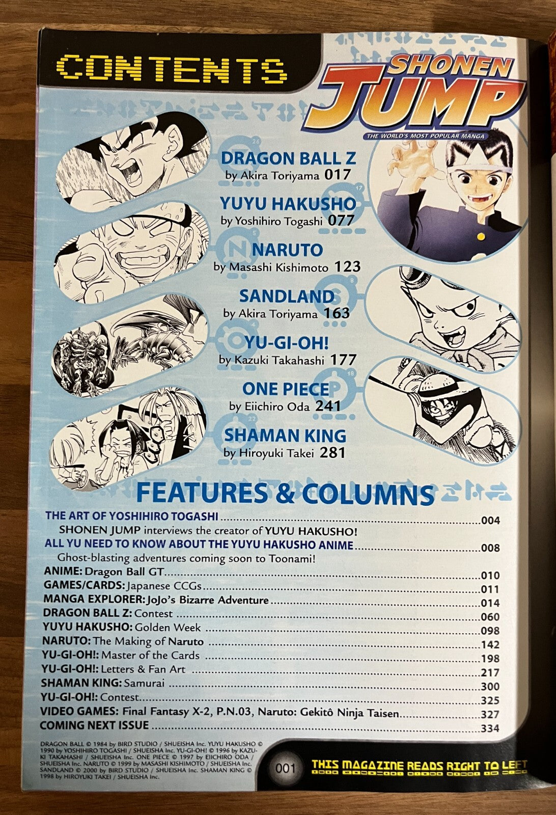 Shonen Jump: The World's Most Popular Manga  Volume 1 Issue 5 May 2003