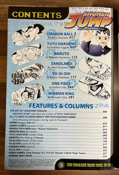 Shonen Jump: The World's Most Popular Manga  Volume 1 Issue 5 May 2003