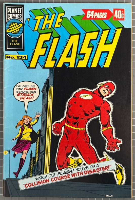 THE FLASH #134 [MURRAY PUBLISHING] AUSTRALIAN DC COMIC 1976