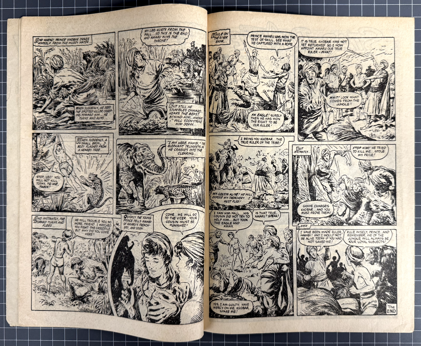 WAMBI JUNGLE BOY #18 H JOHN EDWARDS PUBLISHING AUSTRALIAN PRE-DECIMAL COMIC 1952