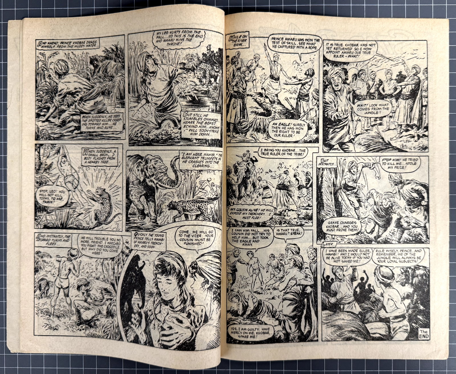 WAMBI JUNGLE BOY #18 H JOHN EDWARDS PUBLISHING AUSTRALIAN PRE-DECIMAL COMIC 1952
