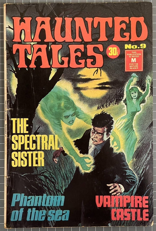 HAUNTED TALES #9 [MURRAY PUBLISHING] AUSTRALIAN HORROR COMIC 1974