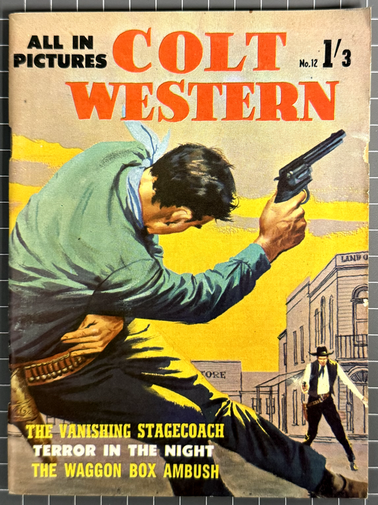 COLT WESTERN #12 [JUBILEE PUBLICATIONS] AUSTRALIAN PRE-DECIMAL COMIC 1963