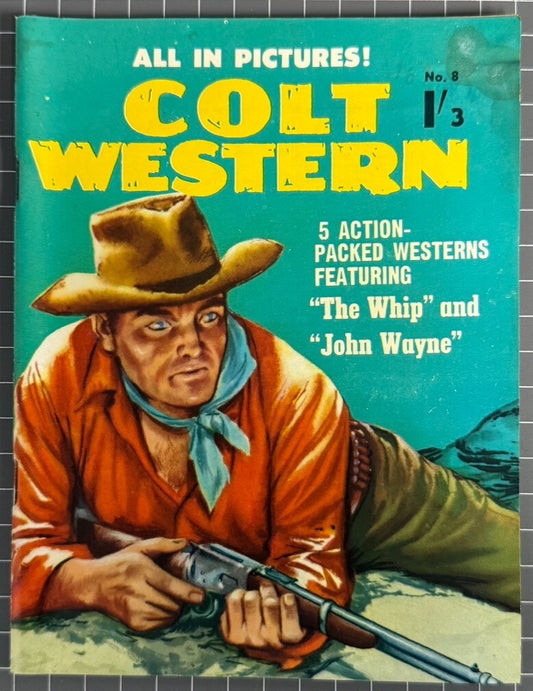 COLT WESTERN #8 [JUBILEE PUBLICATIONS] AUSTRALIAN PRE-DECIMAL COMIC 1962