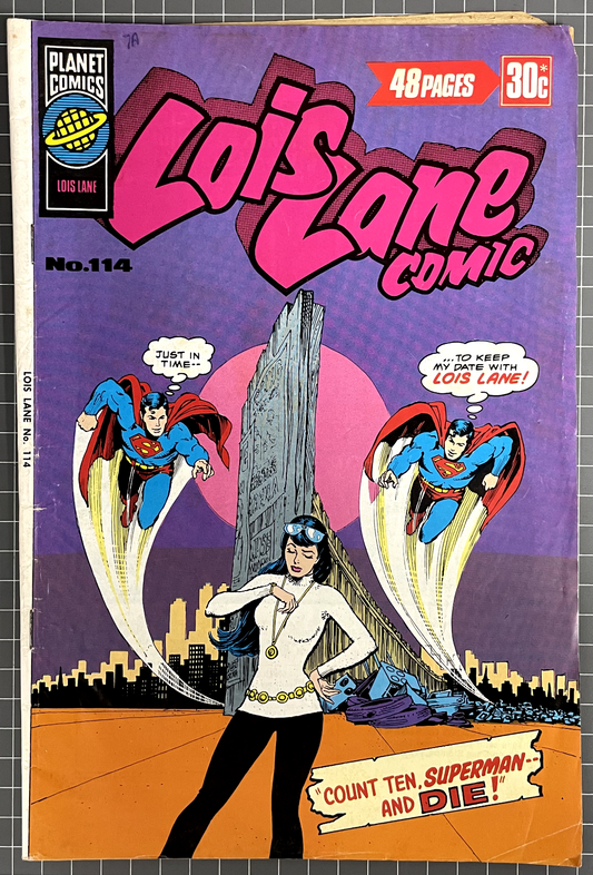 LOIS LANE COMIC #114 [MURRAY PUBLISHERS] AUSTRALIAN DC COMIC 1976