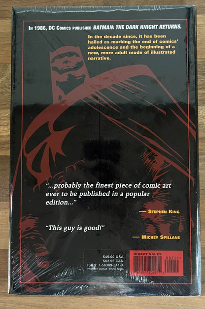 BATMAN THE DARK KNIGHT RETURNS 10TH ANNIVERSARY EDITION FRANK MILLER  HC/DJ NEW