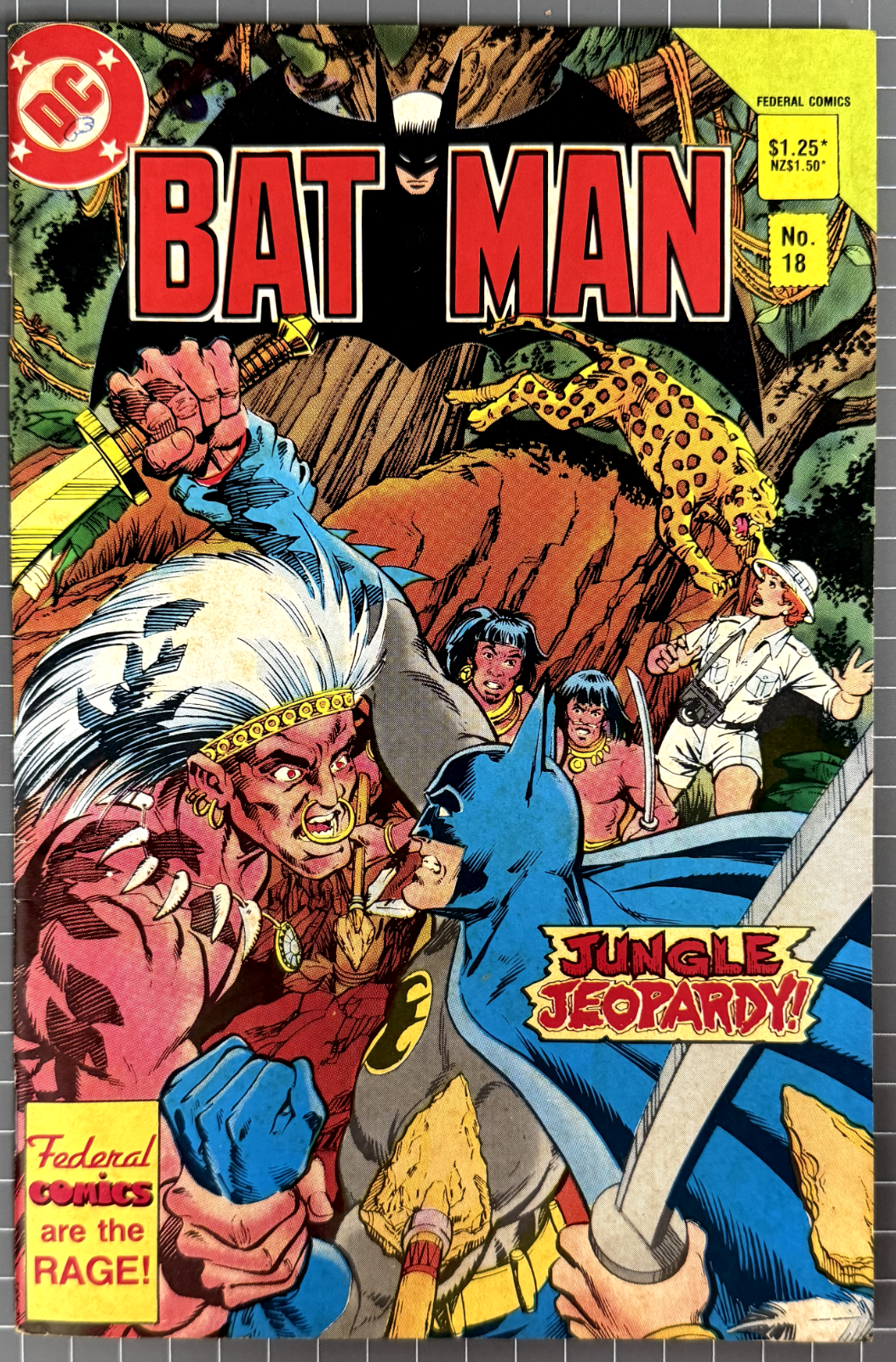 BATMAN #18 [FEDERAL COMICS] AUSTRALIAN DC 1985