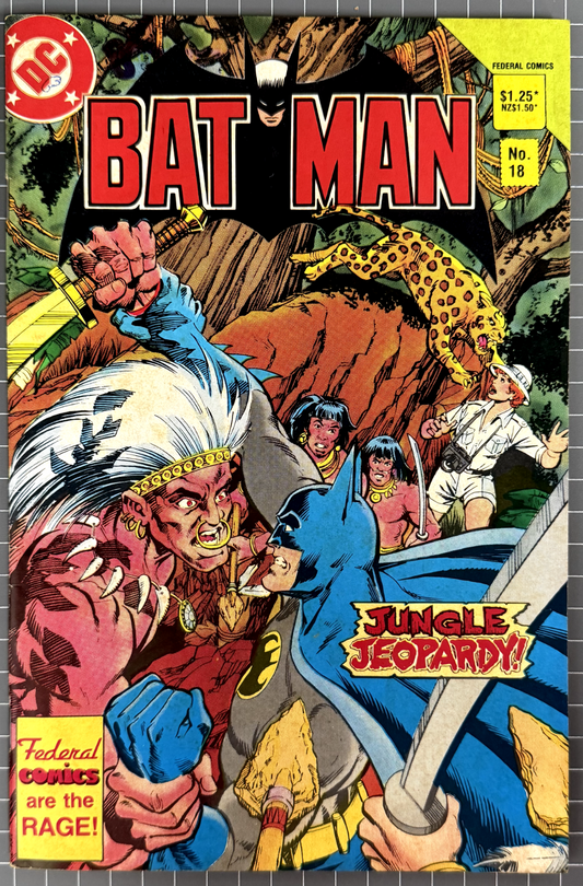 BATMAN #18 [FEDERAL COMICS] AUSTRALIAN DC 1985