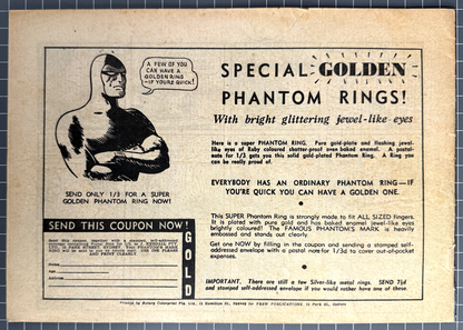 THE PHANTOM #41 FREW PUBLICATIONS *RARE* AUSTRALIAN COMIC 1952
