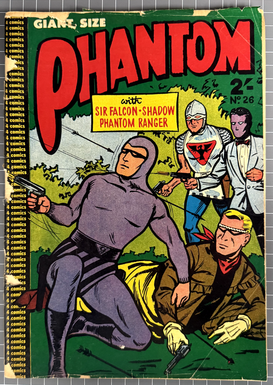 GIANT SIZE PHANTOM #26 **RARE** FREW PUBLICATIONS AUSTRALIAN COMIC 1961