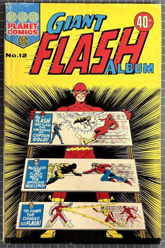 GIANT FLASH ALBUM #12 [MURRAY PUBLISHING] AUSTRALIAN DC COMIC 1975