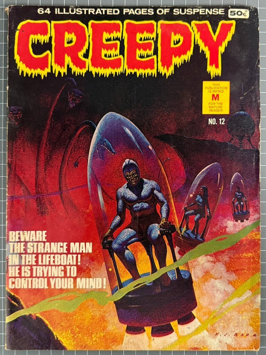 CREEPY #12 [MURRAY PUBLISHERS] AUSTRALIAN HORROR COMIC 1976
