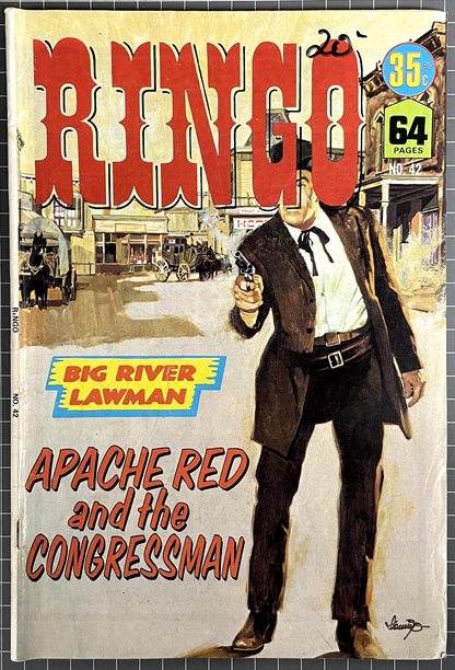 RINGO #42 [MURRAY PUBLISHING] AUSTRALIAN WESTERN COMIC 1976