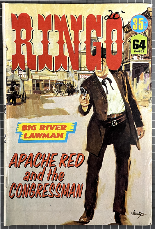 RINGO #42 [MURRAY PUBLISHING] AUSTRALIAN WESTERN COMIC 1976
