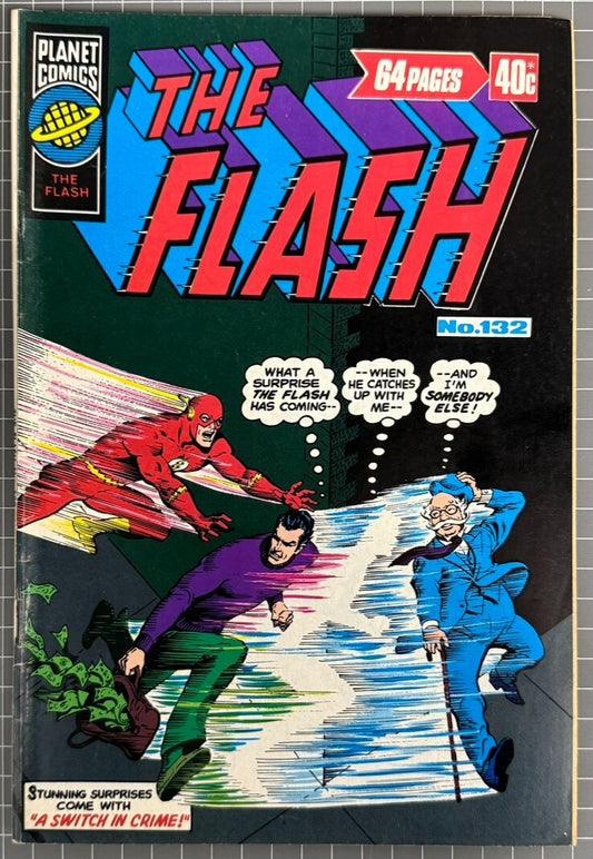 THE FLASH #132 [MURRAY PUBLISHING] AUSTRALIAN DC COMIC 1976