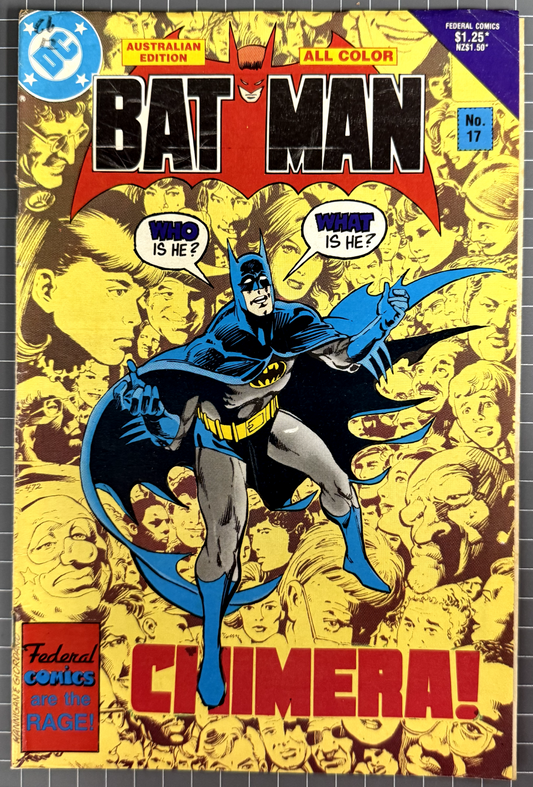 BATMAN #17 [FEDERAL COMICS] AUSTRALIAN DC 1985