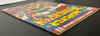 FRANKENSTEIN #4 [MARVEL COMICS] DIRECT 1973 FN