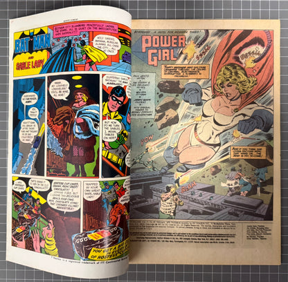 🔑 SHOWCASE #97 [DC COMICS] NEWSSTAND ***1ST APP. POWER GIRL*** 1977 FN