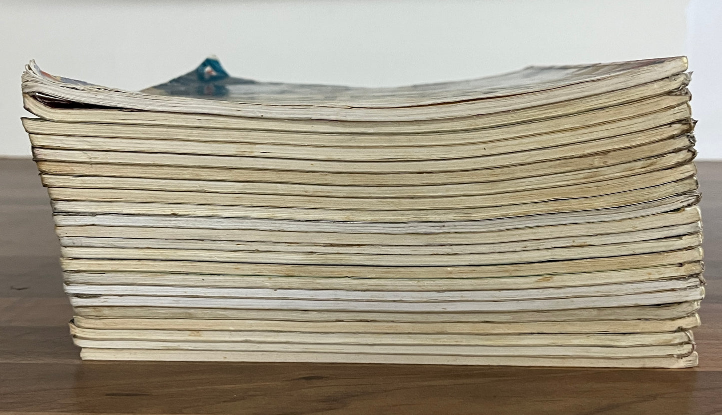 22 x Tintin Paperbacks - Herge,  All Mammoth Pubs., ex-libris