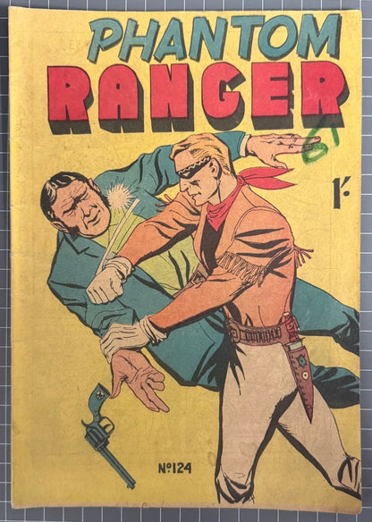 PHANTOM RANGER #124 [TRICHO PUBLICATIONS] AUSTRALIAN PRE-DECIMAL COMIC 1960