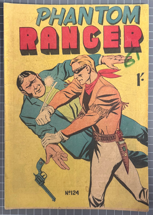 PHANTOM RANGER #124 [TRICHO PUBLICATIONS] AUSTRALIAN PRE-DECIMAL COMIC 1960