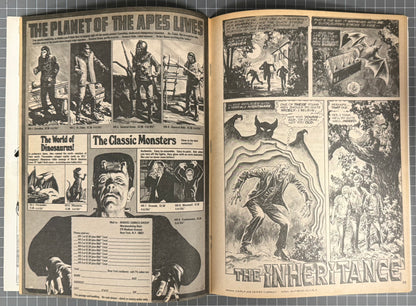 🔑 VAMPIRE TALES #8 [MARVEL] 1ST SOLO STORY BLADE* HORROR MAGAZINE 1974 FN