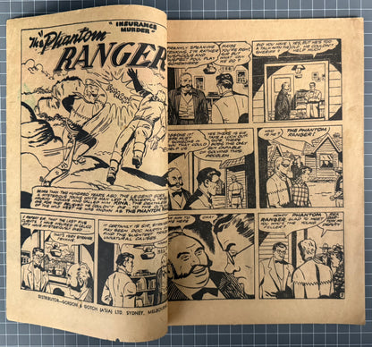 PHANTOM RANGER #124 [TRICHO PUBLICATIONS] AUSTRALIAN PRE-DECIMAL COMIC 1960