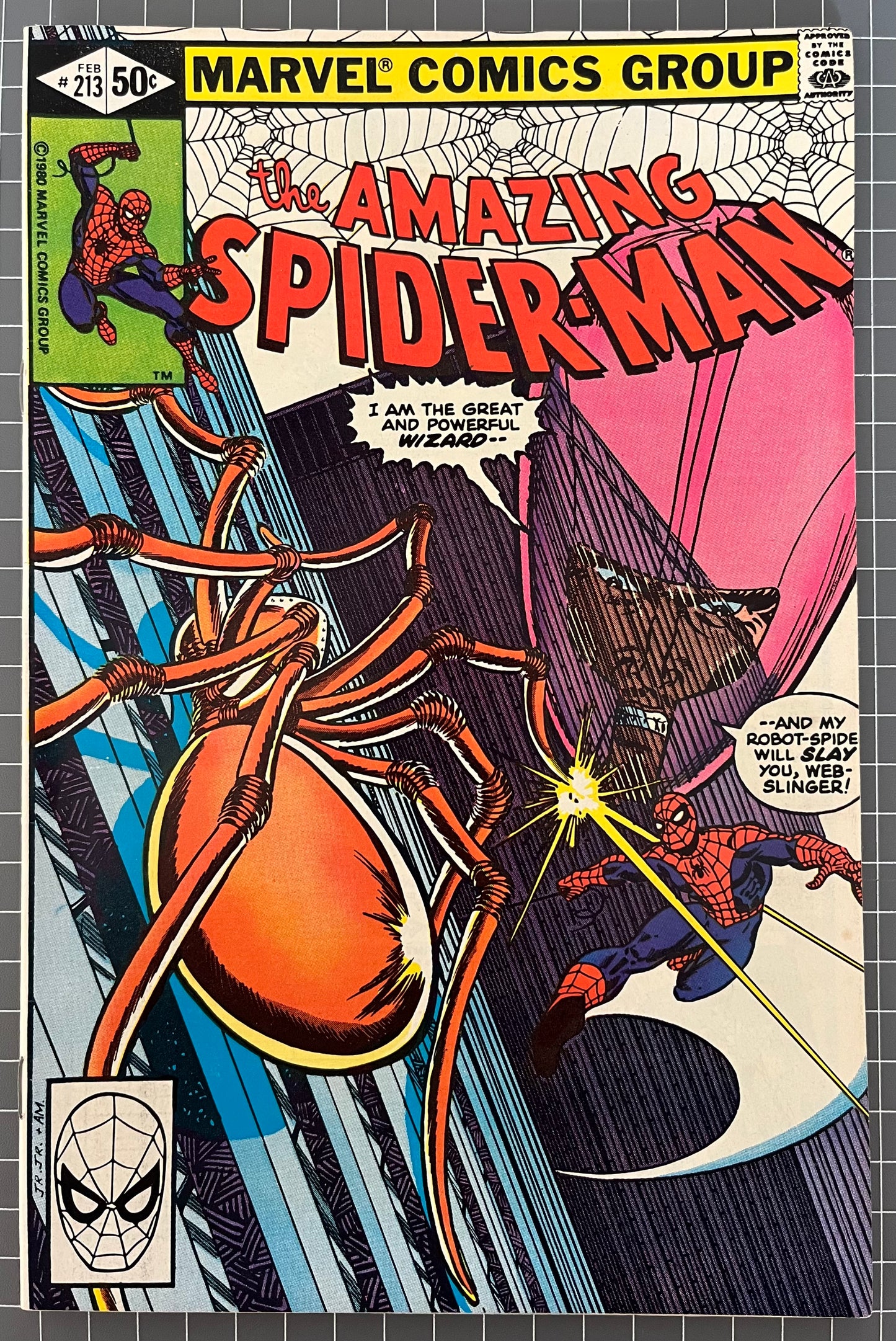 THE AMAZING SPIDER-MAN #213 [MARVEL COMICS] 1981 VF/NM