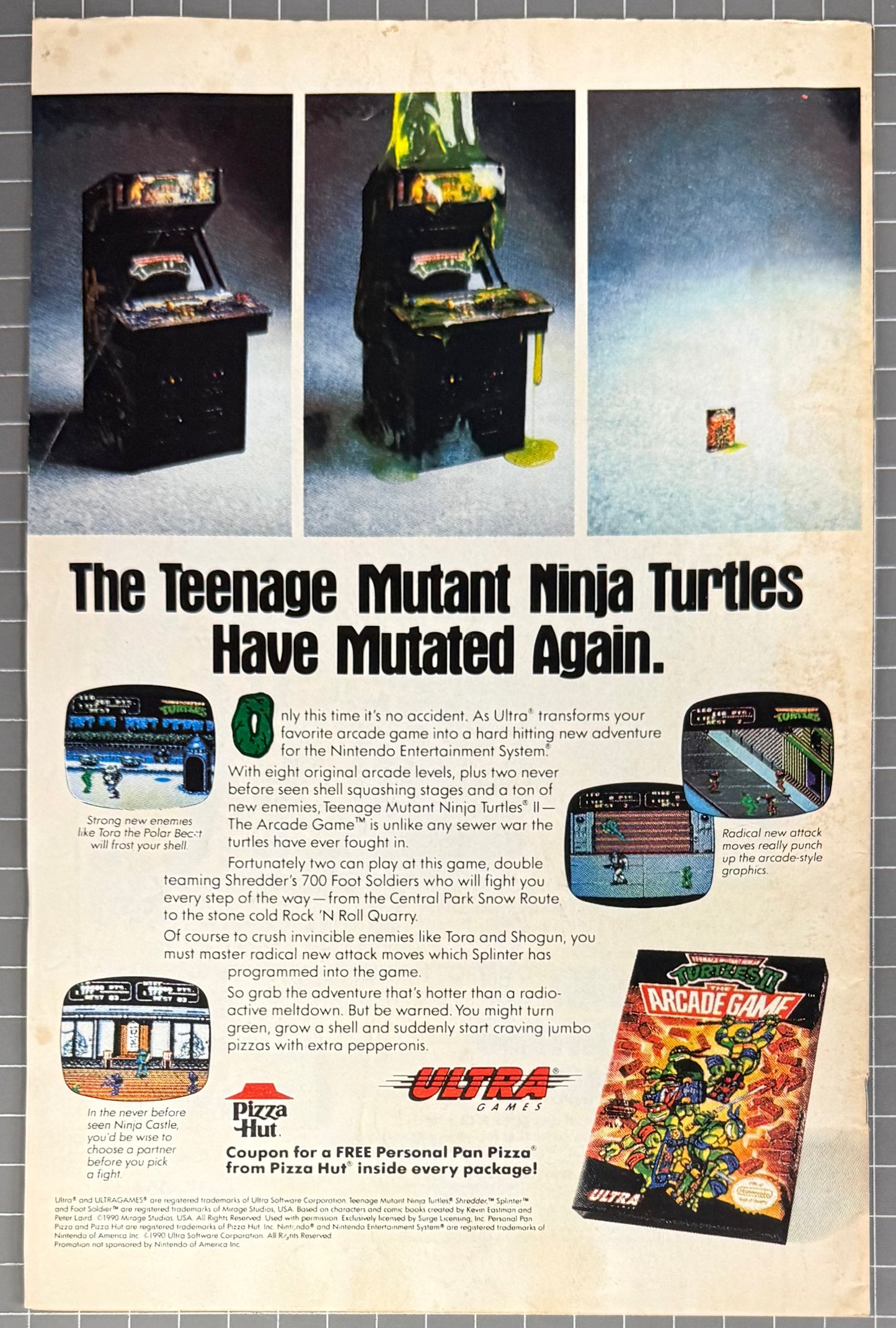 TEENAGE MUTANT NINJA TURTLES ADVENTURES #20 [ARCHIE] NEWSSTAND COMIC 1991 FN
