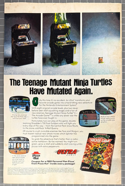 TEENAGE MUTANT NINJA TURTLES ADVENTURES #20 [ARCHIE] NEWSSTAND COMIC 1991 FN