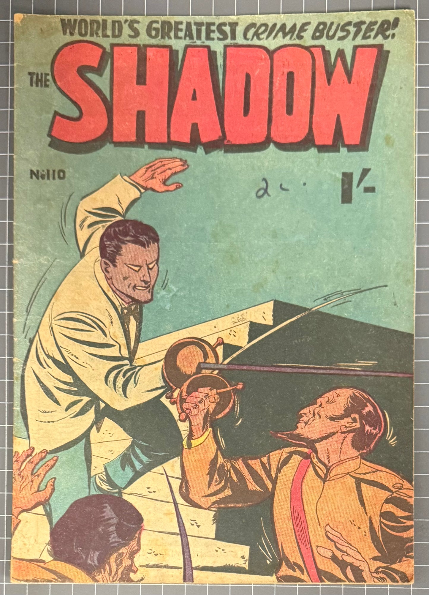 THE SHADOW #110 [TRICHO] AUSTRALIAN PRE-DECIMAL COMIC 1963
