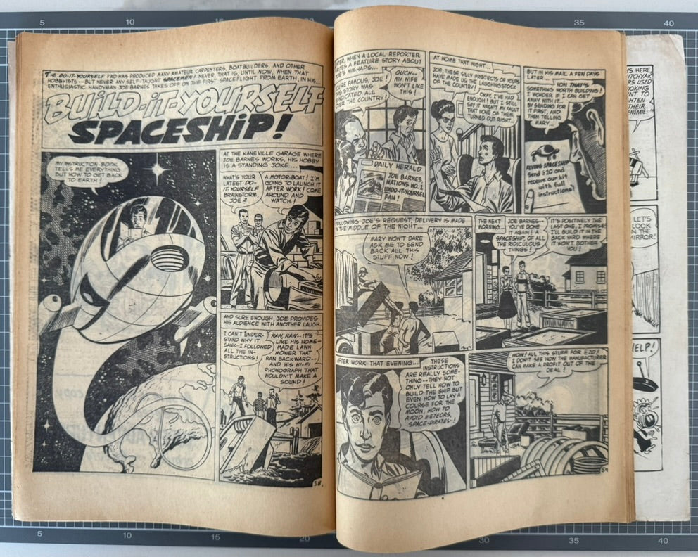 🔑 CENTURY THE 100 PAGE COMIC MONTHLY #13 [COLOUR COMICS] AUSTRALIAN DC 1957