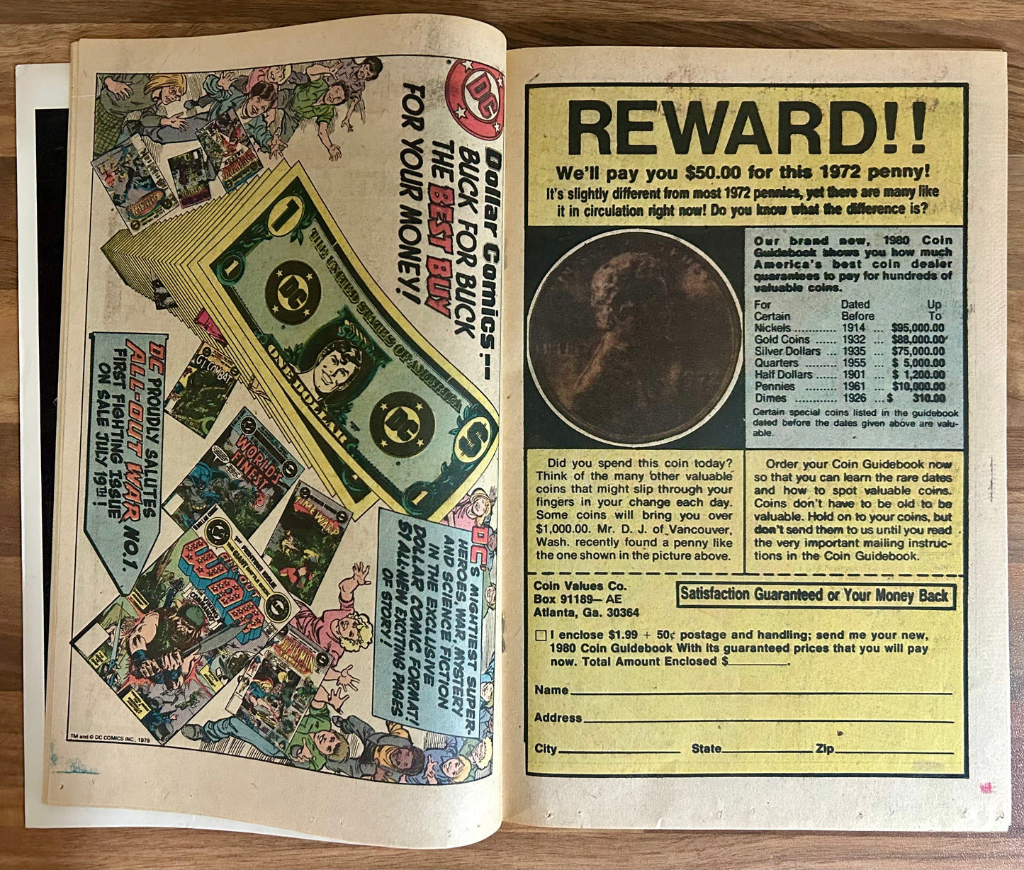 BATMAN #315 [DC COMICS] NEWSSTAND 1979 FN-