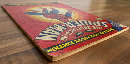 🔑 MARVEL TREASURY EDITION #1: SPECTACULAR SPIDER-MAN COMIC 1974 GD/VG