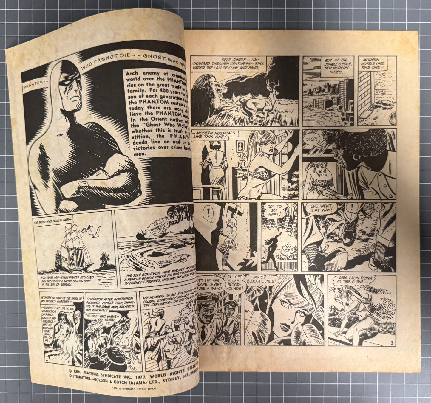 THE PHANTOM #603 [FREW PUBLICATIONS] AUSTRALIAN COMIC 1977