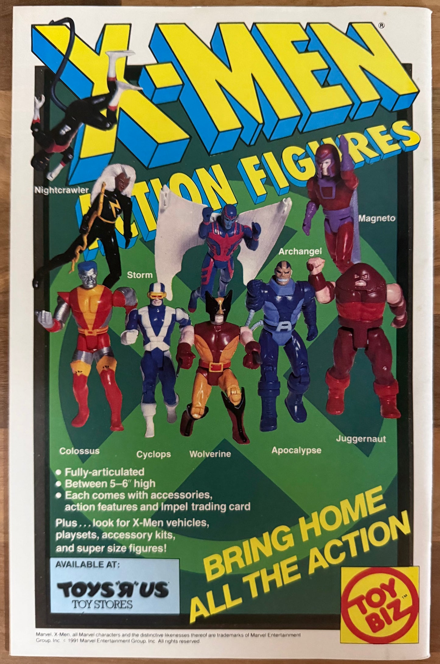 🔑 X-MEN #1 (COVERS A, B, C, D, E) [MARVEL COMICS] *1ST APP. ACOLYTES* 1991 MID-HIGH GRADE