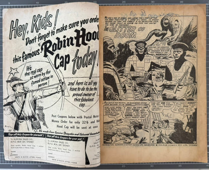 🔑 CENTURY THE 100 PAGE COMIC MONTHLY #12 [COLOUR COMICS] AUSTRALIAN DC 1957