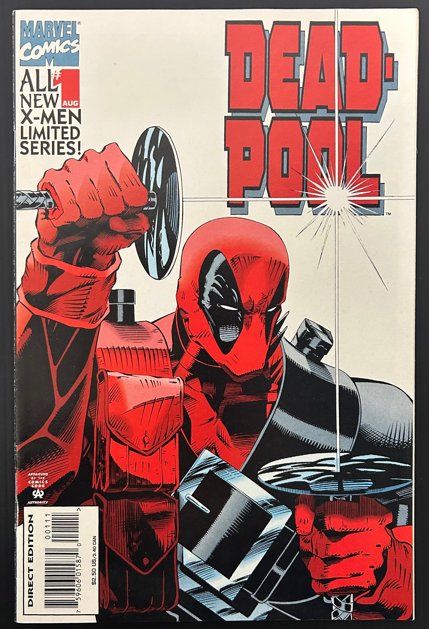 DEADPOOL #1 [MARVEL COMICS] DIRECT 1994