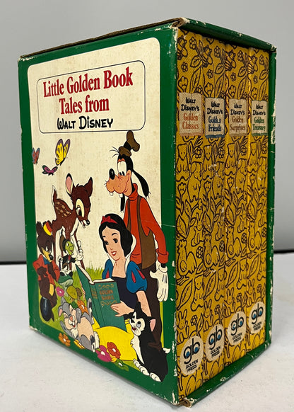 Little Golden Book Tales from Walt Disney Box Set of 4 Hardcovers, 1974