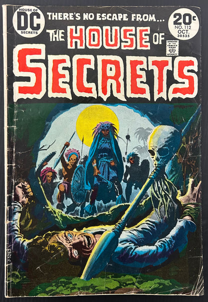 HOUSE OF SECRETS #112 [DC] COMIC 1973 GD/VG