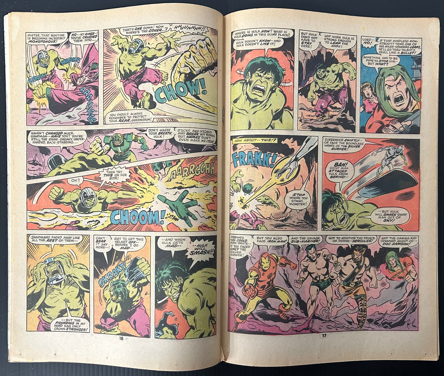 THE INCREDIBLE HULK #200 [MARVEL COMICS] DIRECT 1976 VG+