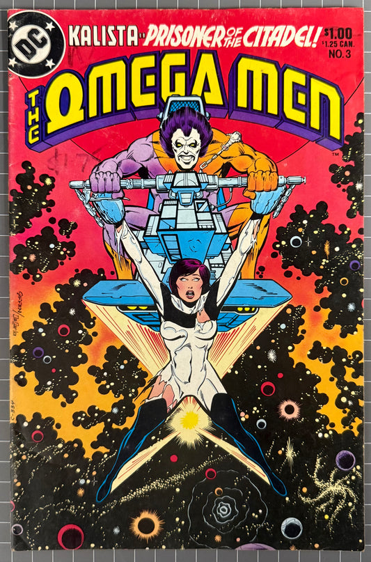 🔑 THE OMEGA MEN #3 [DC COMICS] ***1ST APP. LOBO*** 1983 VG/FN