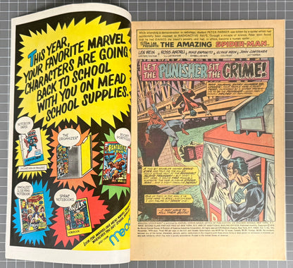 🔑 AMAZING SPIDER-MAN #162 [MARVEL COMICS] *1ST FULL APP. JIGSAW* 1976 FN